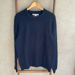 Outerknown Men's Crewneck Sweater in Navy